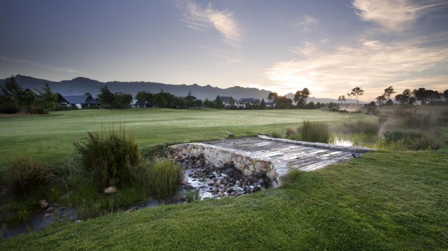 Pearl Valley Golf Club Fairway & Bridge