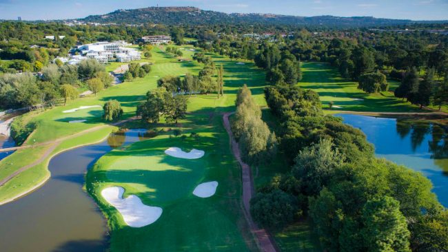 randpark golf club course aerial view