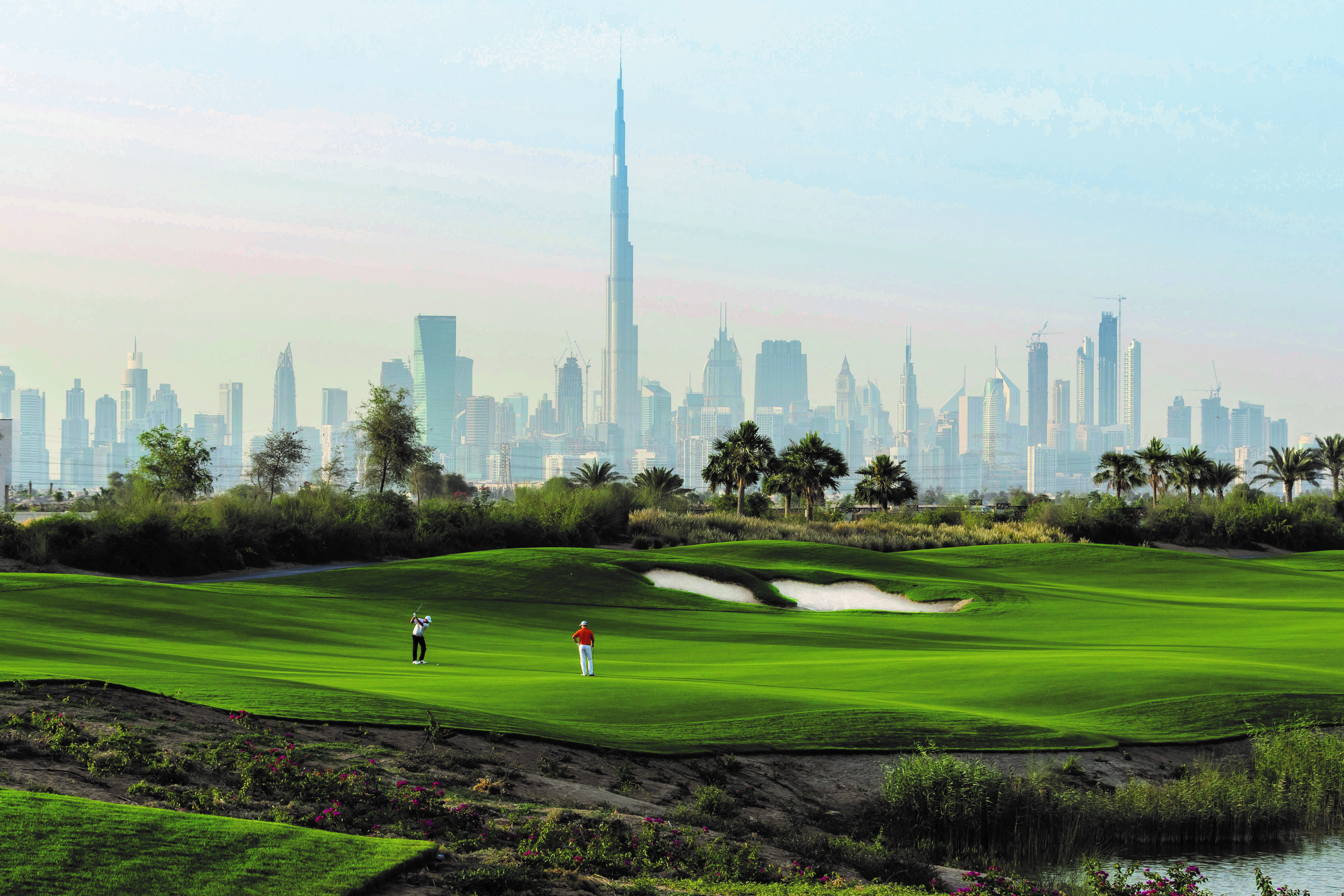 Dubai Hills Golf Club: смак найновішого поля для гольфу в Дубаї • ландшафт для гольфу