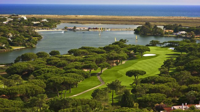 Le parcours sud à Quinta do Lago, Portugal